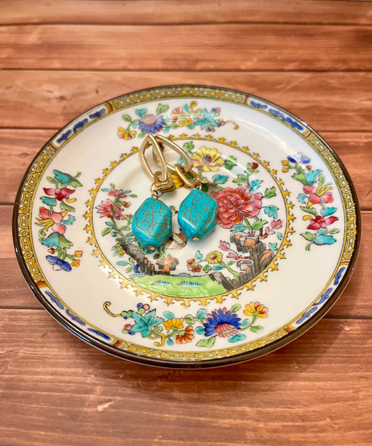Antique Copeland Spode "Peacock" Saucer