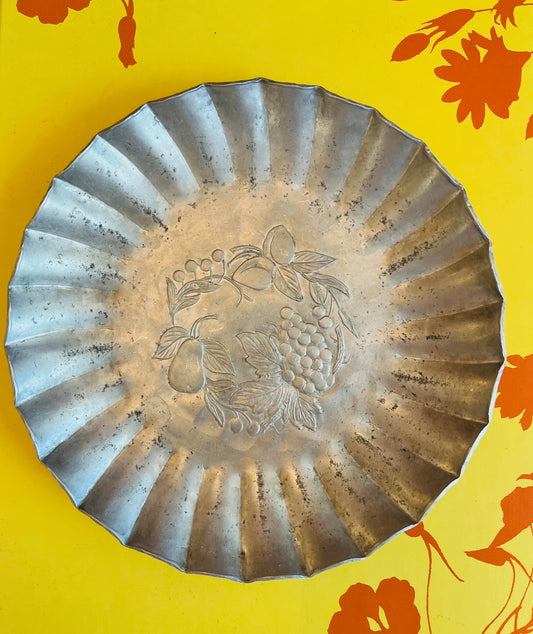 Everlast Hand Forged Hammered Aluminum Trinket Dish