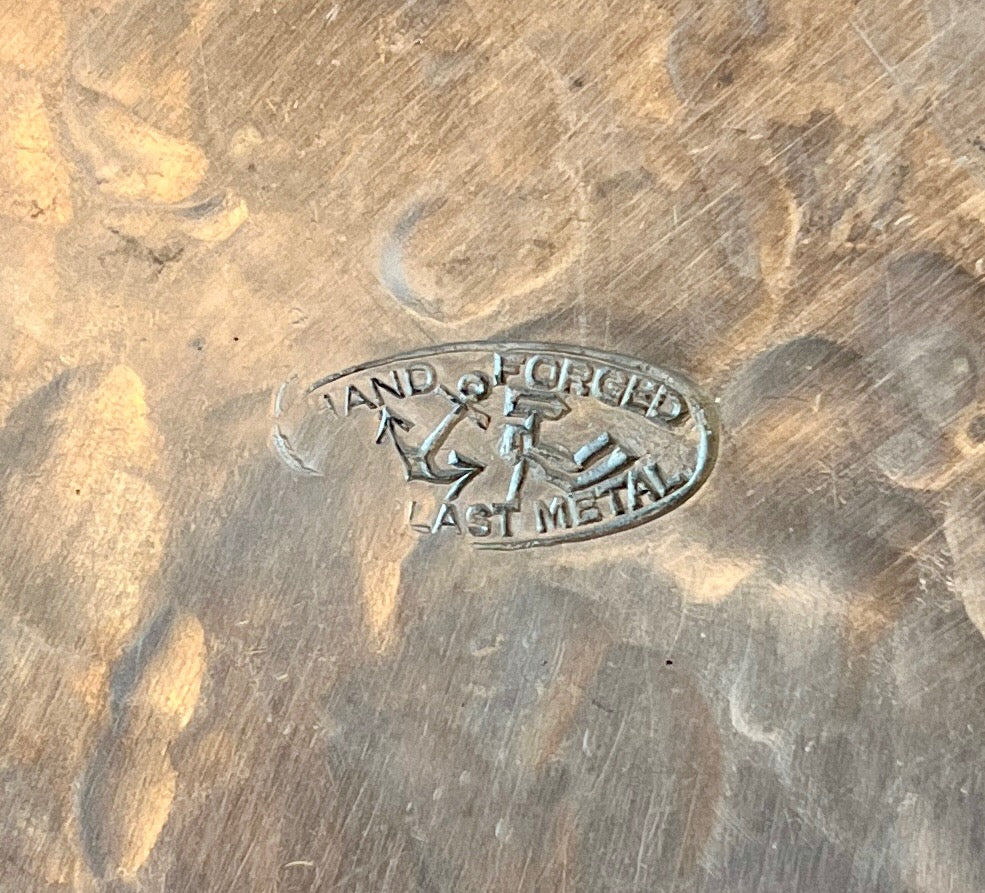Everlast Hand Forged Hammered Aluminum Trinket Dish