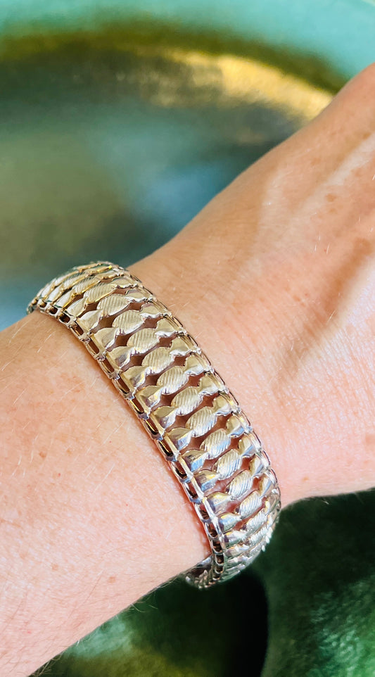 Vintage Milor Sterling Silver 925 Italian Bracelet