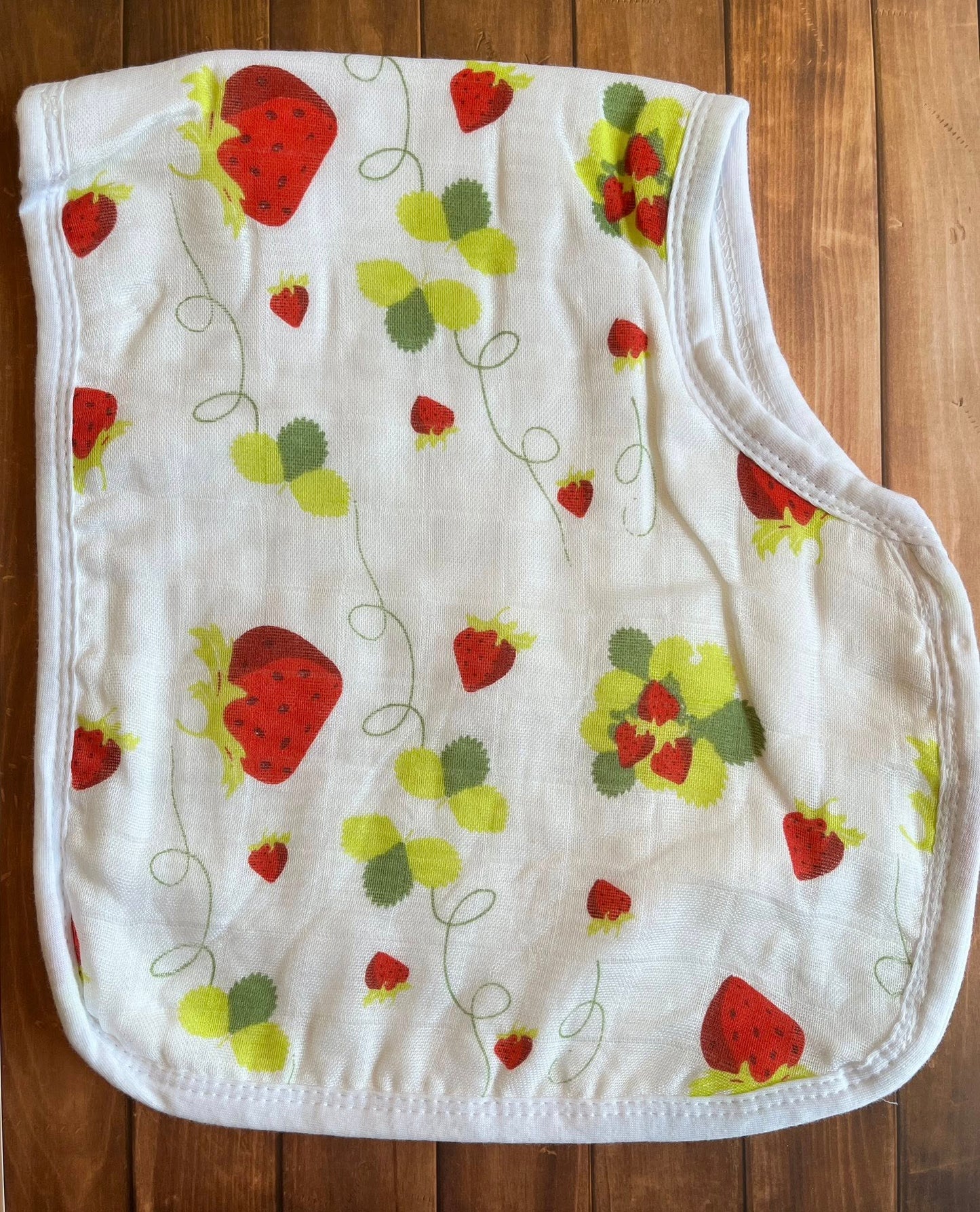 Bambi Bamboo & Cotton Adjustable Burp Cloth Bibs - Set of 2
