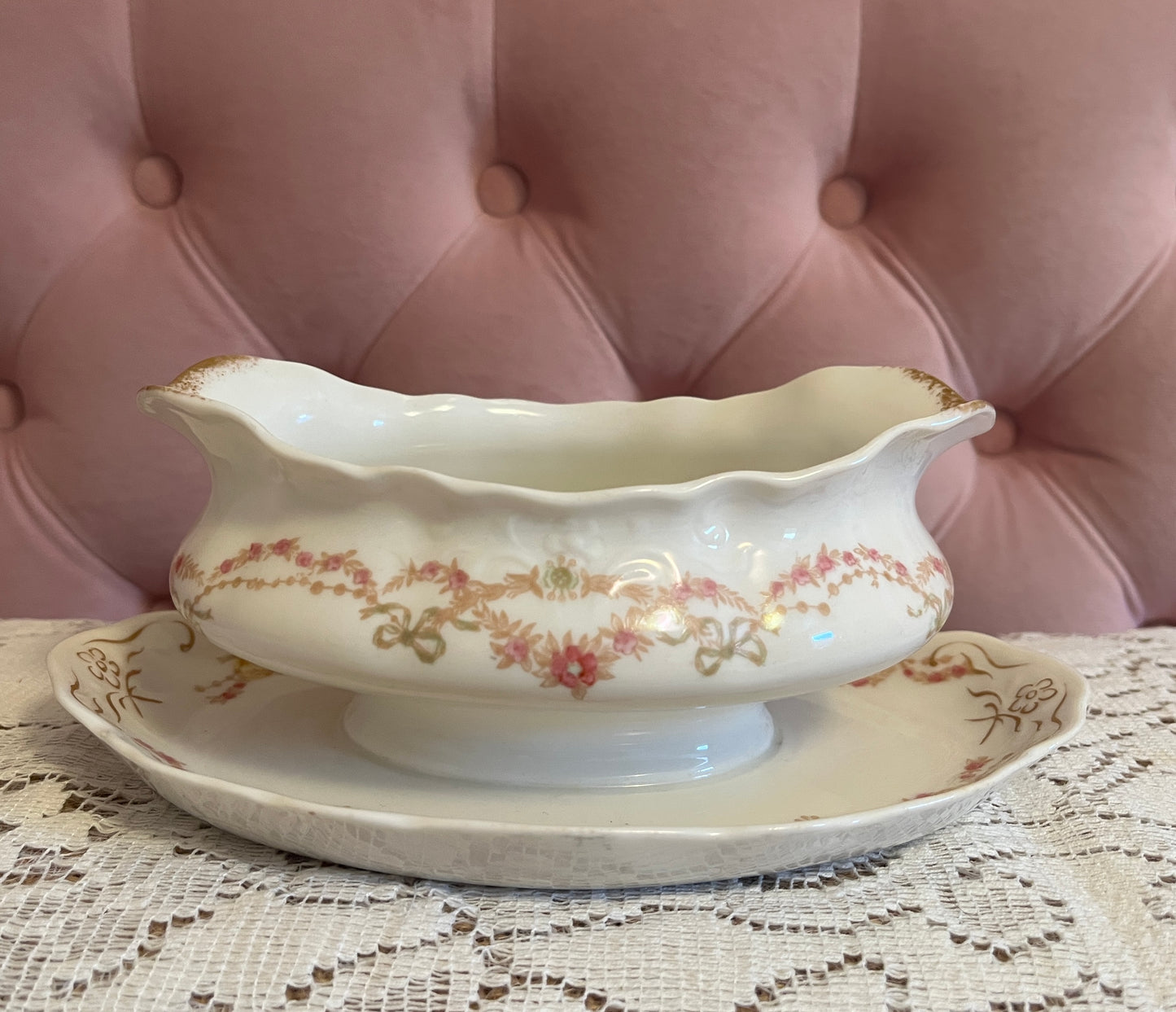 O.P. Co. Syracuse Antique China Set
