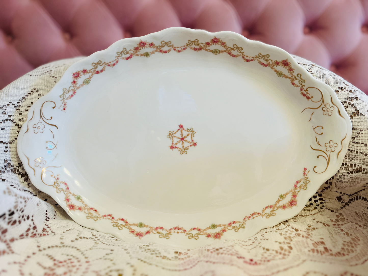 O.P. Co. Syracuse Antique China Set