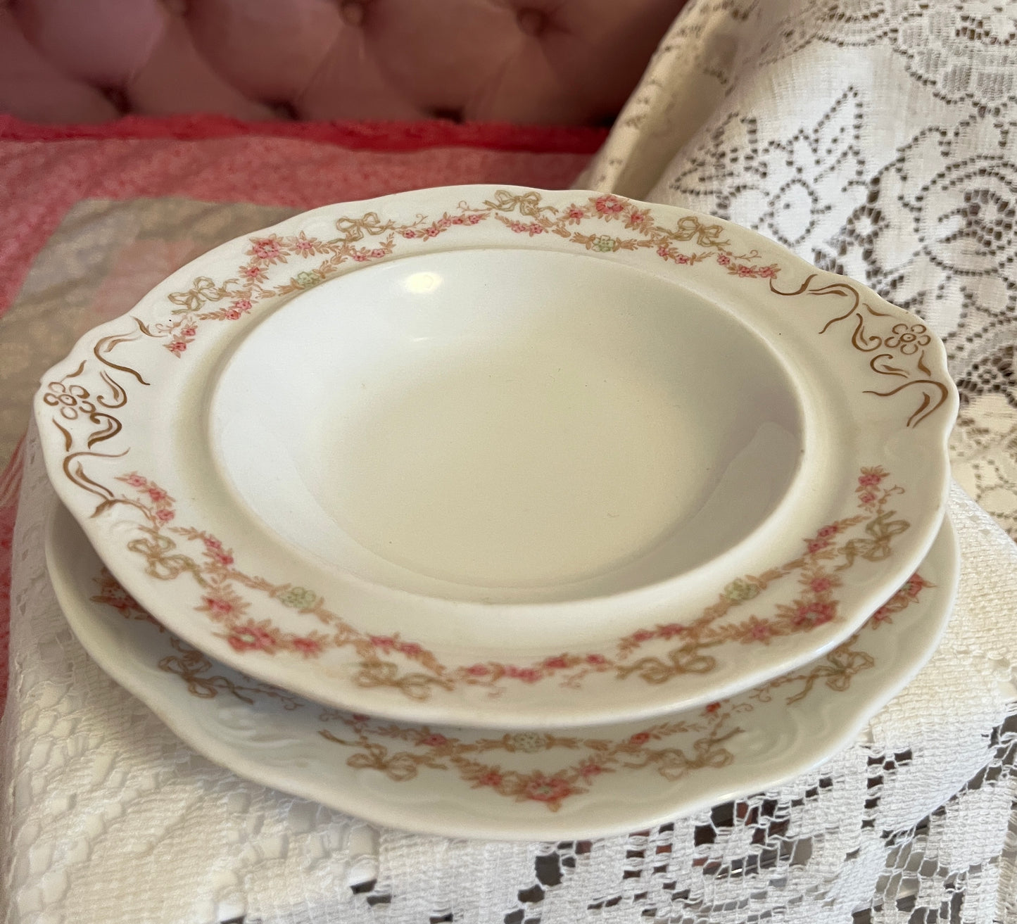 O.P. Co. Syracuse Antique China Set