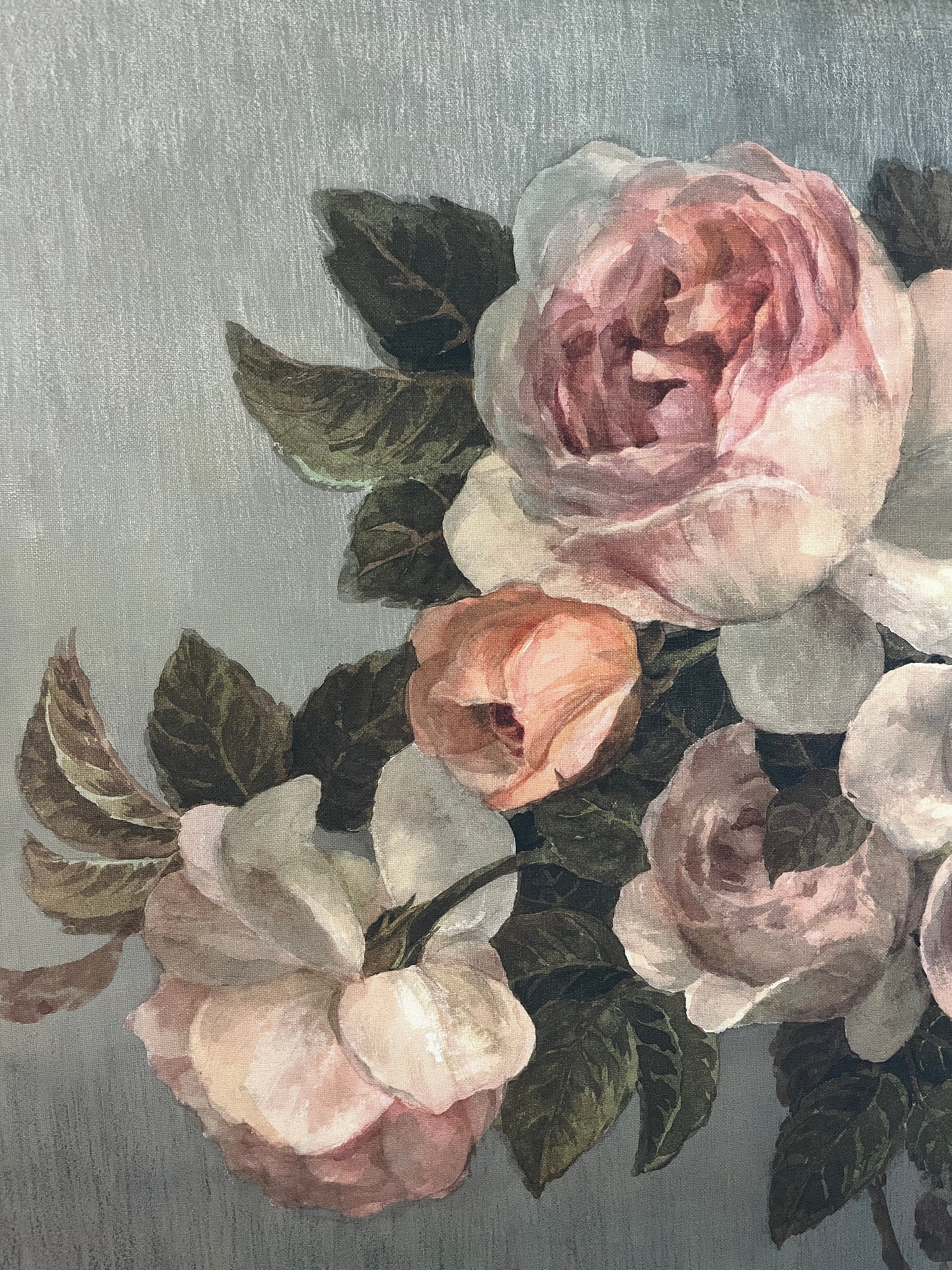 Danhui Nai "Antique Roses" Canvas Art