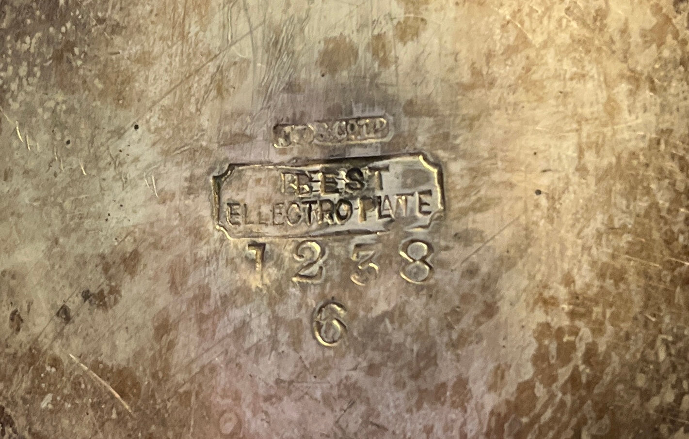 Gilded Era Electroplated Teapot