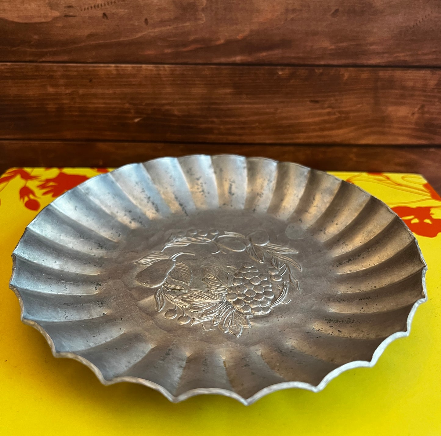 Everlast Hand Forged Hammered Aluminum Trinket Dish