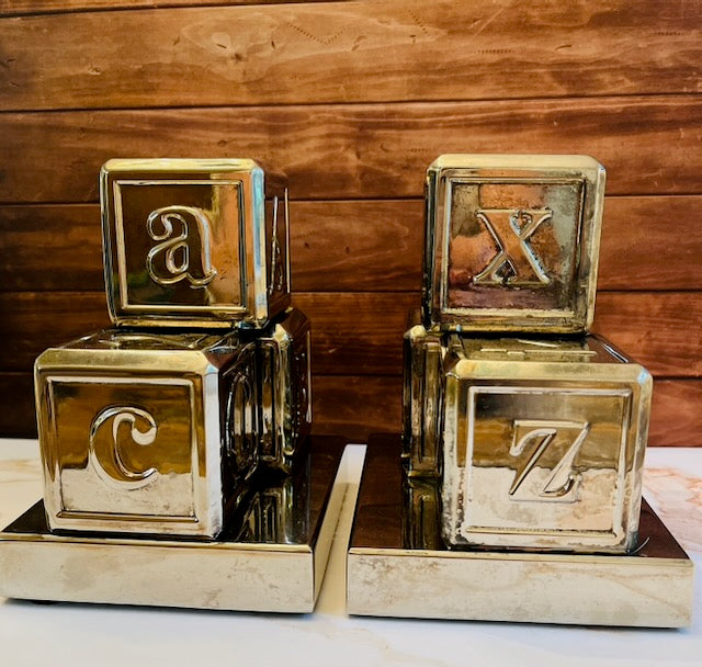 Silver Plated Red Envelope Bookends